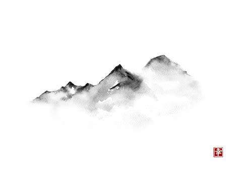 風景山水畫|水墨山海—當代景觀山水的形韻 Ink Mountains and。